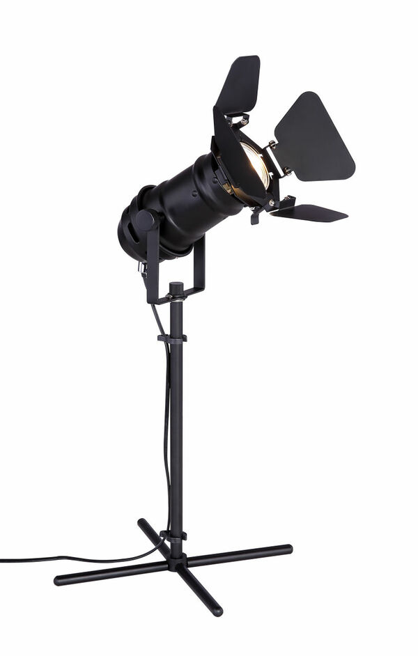 Bild 1 von Globo Lighting - EGON - Tischleuchte Metall schwarz, 1x GU10