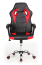 Bild 4 von Happy Home gepolsterter & ergonomischer Gamingsessel schwarz & rot