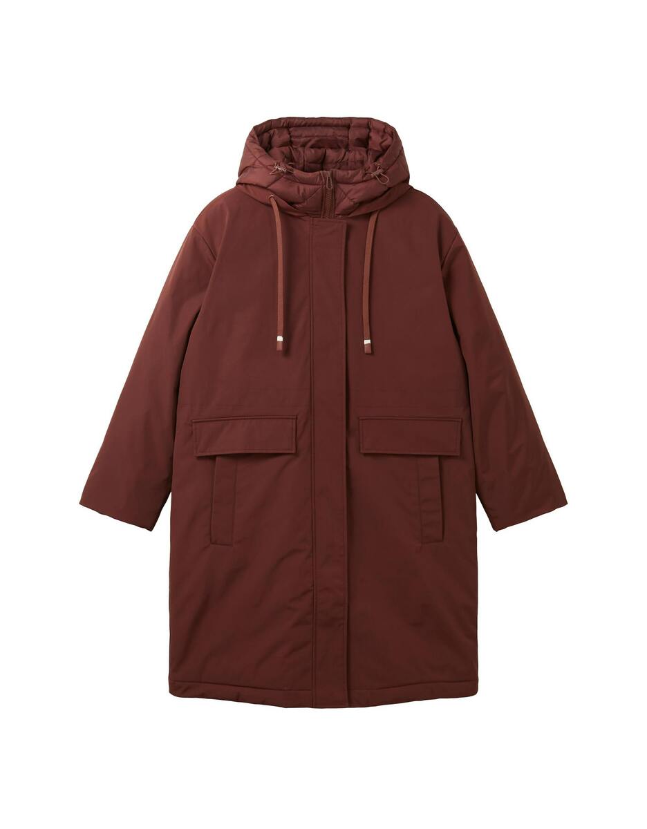 tom tailor mantel mit kapuze