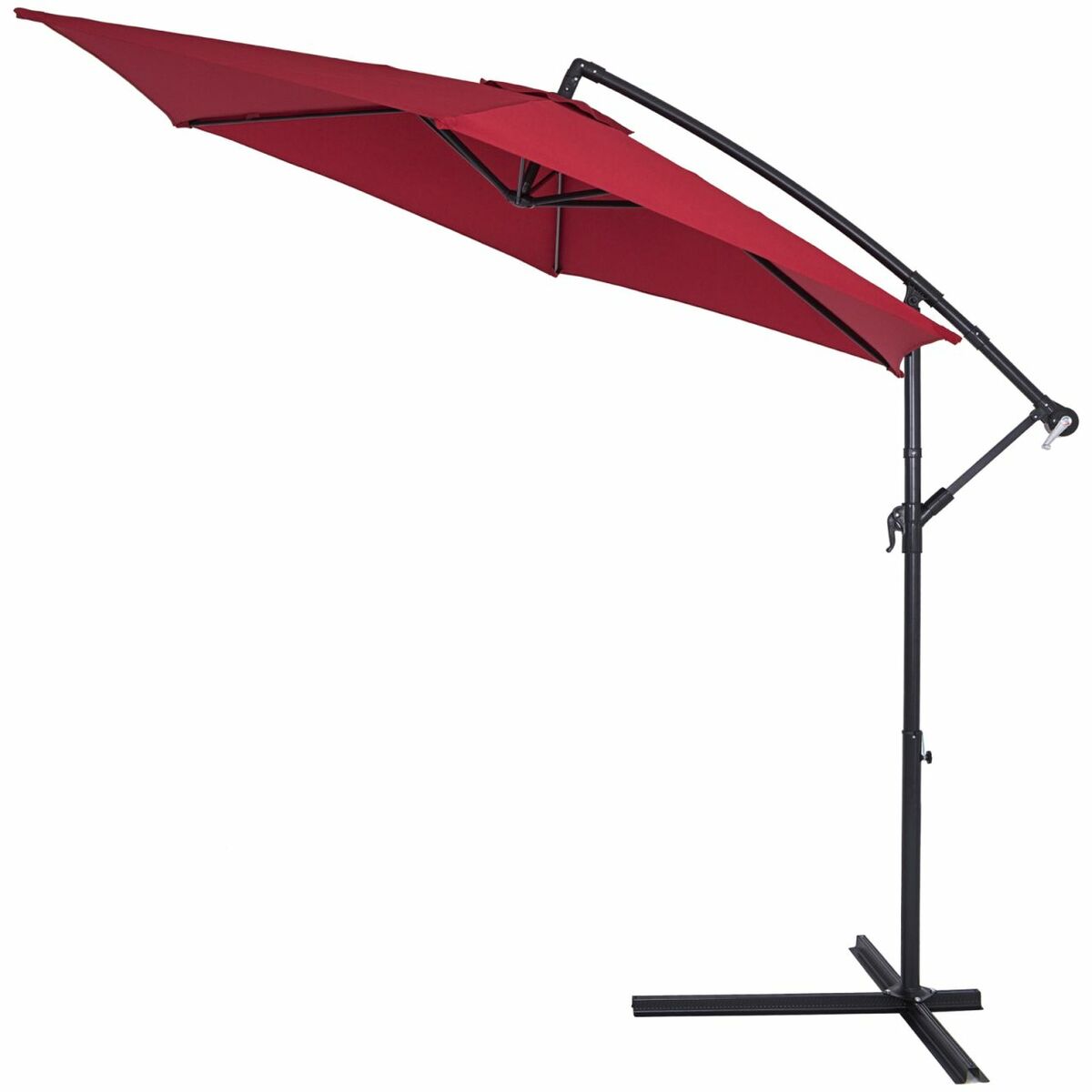 Bild 1 von Kingsleeve® Ampelschirm Alu Rot Ø300cm