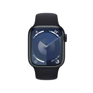 Apple Watch Series 9, GPS, 41mm, Alu, Gr. M/L, mitternachtsfarbene