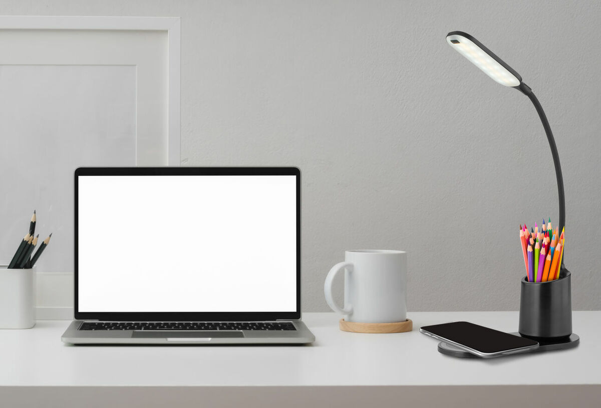 Bild 2 von Globo Lighting - MELLI - Tischleuchte Kunststoff schwarz, LED