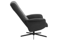 Bild 4 von HappyHome moderner Relaxsessel mit Drehfunktion, schwarz