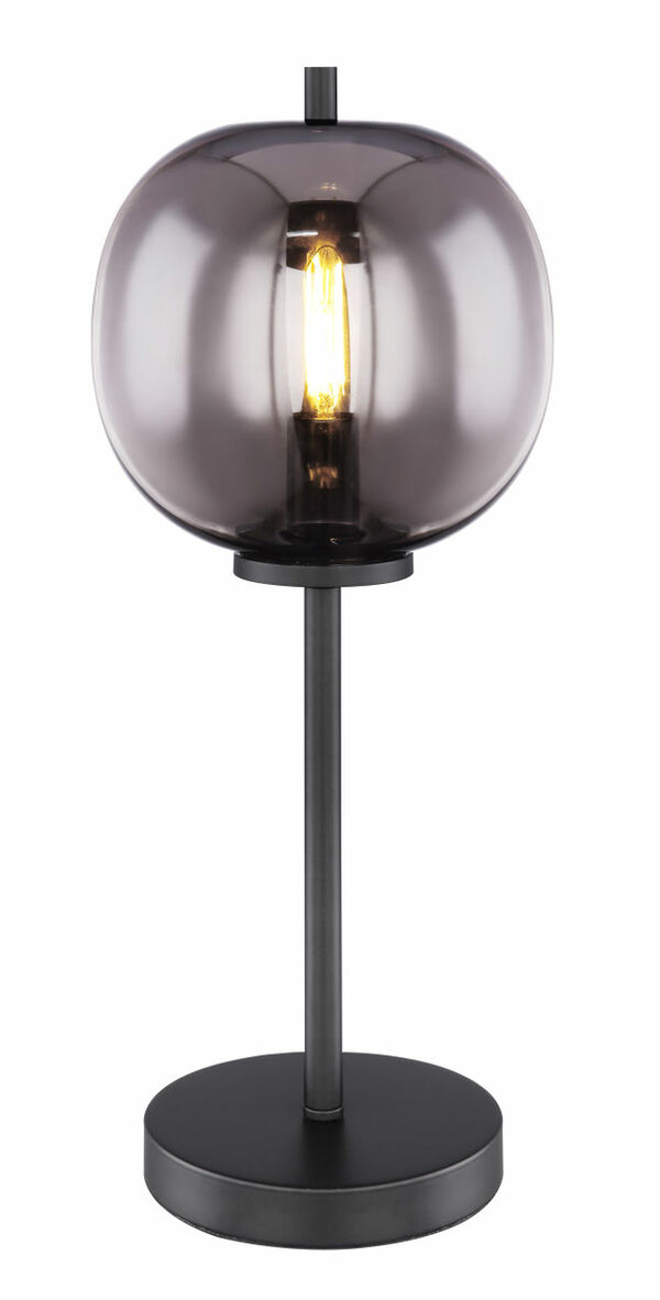 Bild 1 von Globo Lighting - BLACKY - Tischleuchte Metall schwarz, 1x E14