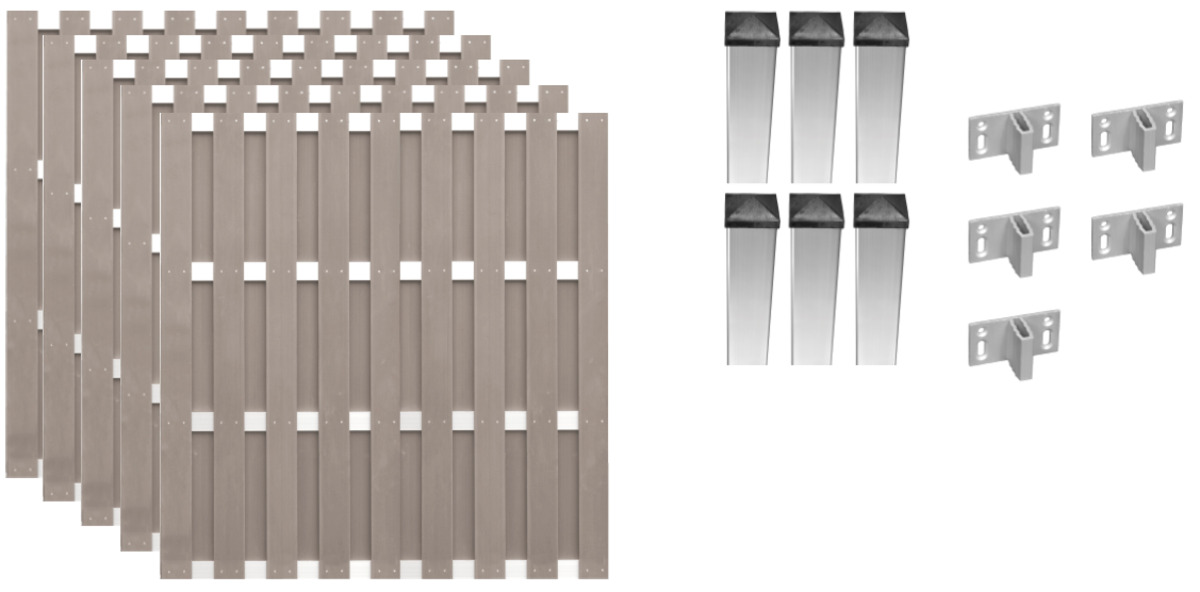 Bild 1 von TETZNER & JENTZSCH - Zaunkomplettset - "JERSEY 3"