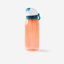 Bild 1 von Fahrrad-Trinkflasche mit Trinkhalm Kinder 3-6 Jahre - 350 ml rosa Blau|rosa