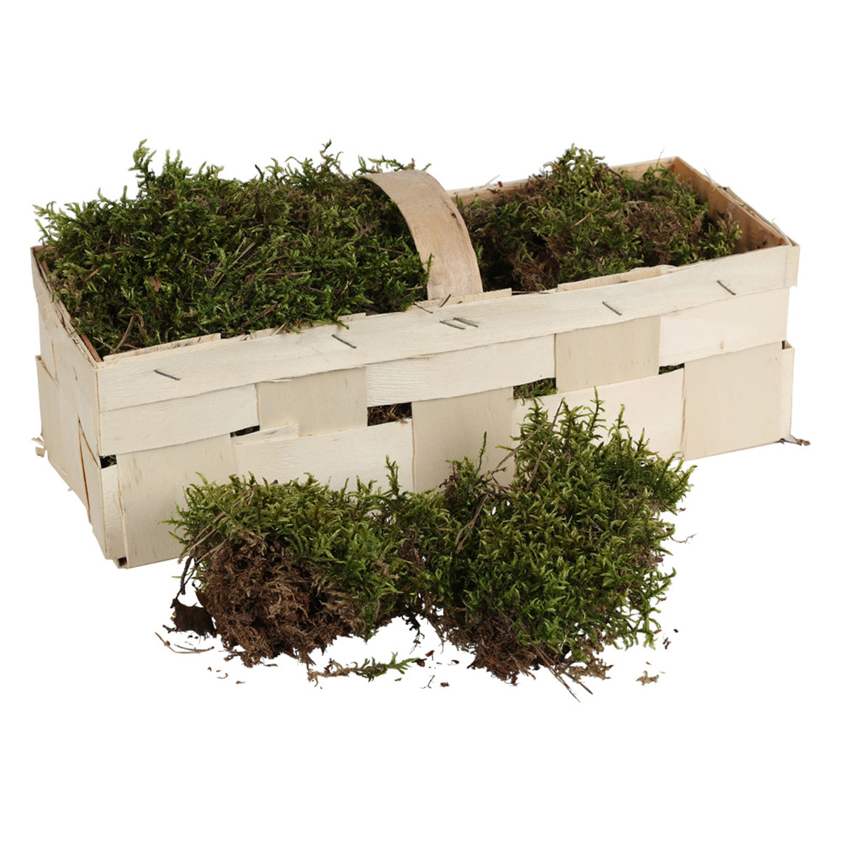 Bild 1 von Mooskörbchen zur Dekoration von Adventskränzen