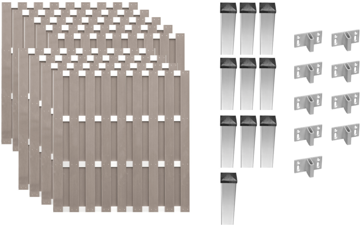 Bild 1 von TETZNER & JENTZSCH - Zaunkomplettset - "JERSEY 7"