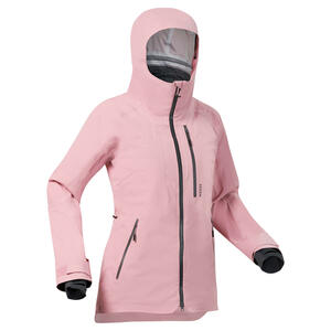 Skijacke Damen - FR 500 blassrosa Rosa