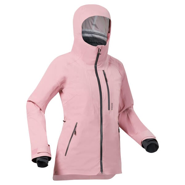 Bild 1 von Skijacke Damen - FR 500 blassrosa Rosa