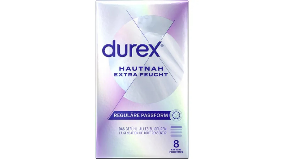 Bild 1 von Durex Hautnah Extra Feucht 8 Stück