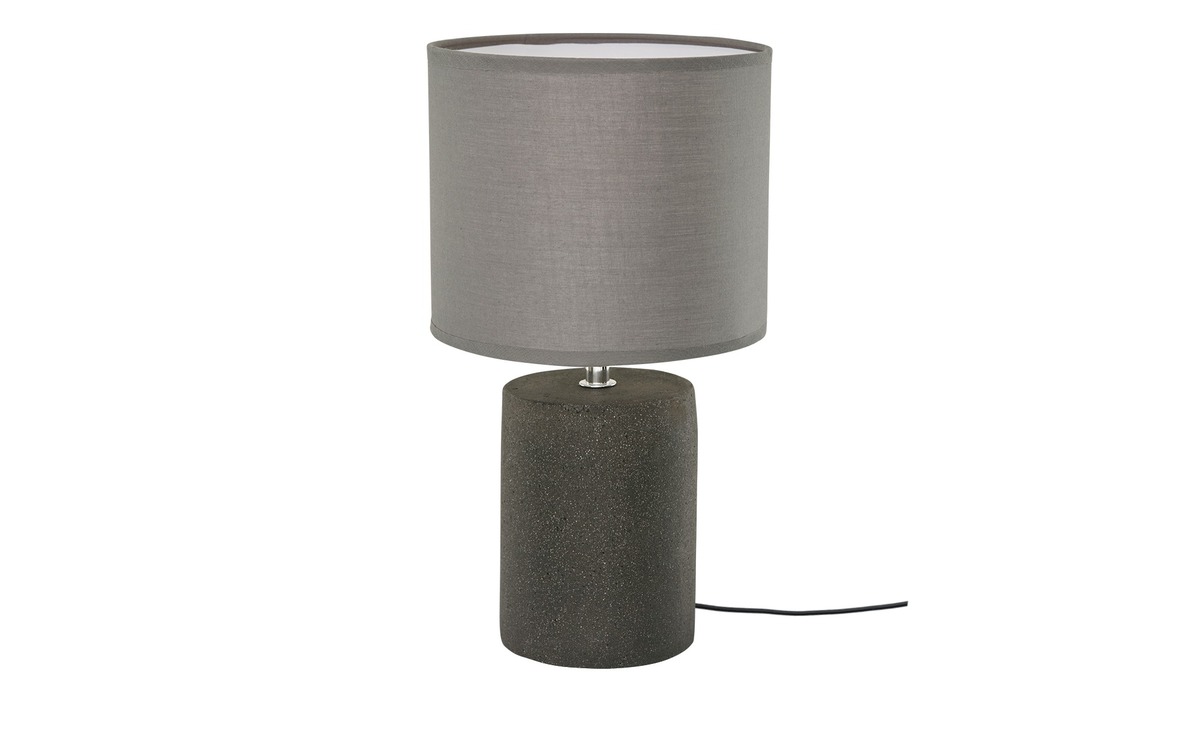 Bild 1 von for friends Tischleuchte, 1-flammig, Beton-Fuß Dunkelblau blau Maße (cm): H: 32,5  Ø: [18.0] Sale