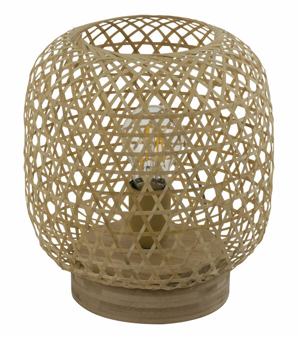 Bild 3 von Globo Lighting - MIRENA - Tischleuchte Bambus naturfarben, 1x E27