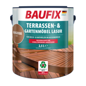 Baufix Terrassen- & Gartenmöbel-Lasur bangkirai