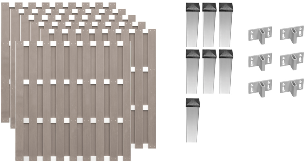 Bild 1 von TETZNER & JENTZSCH - Zaunkomplettset - "JERSEY 4"