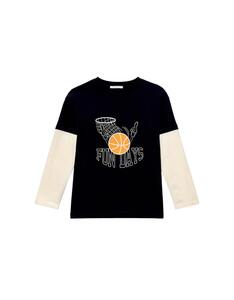 TOM TAILOR - Mini Boys Shirt Oversized mit Druck