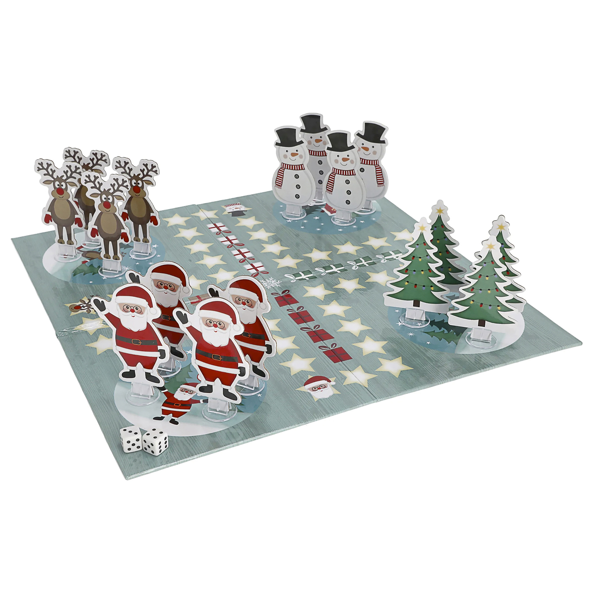 Bild 1 von Brettspiel XMAS 4 x 4 Spielfiguren