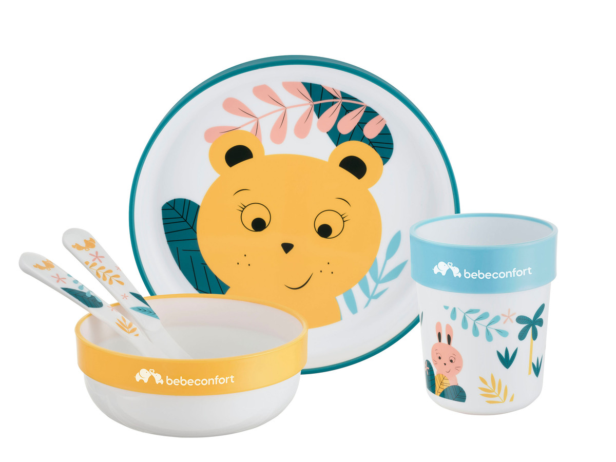 Bild 1 von bebeconfort Kindergeschirr-Set »Little Buddies«, 3-teilig