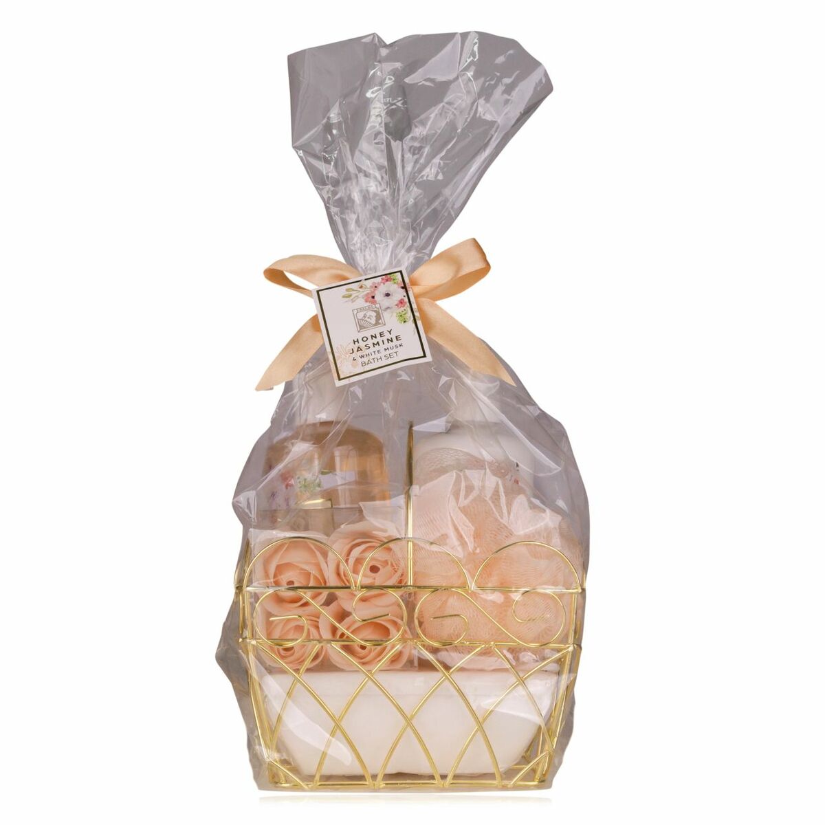 Bild 1 von Badeset HONEY JASMINE in Drahtkorb