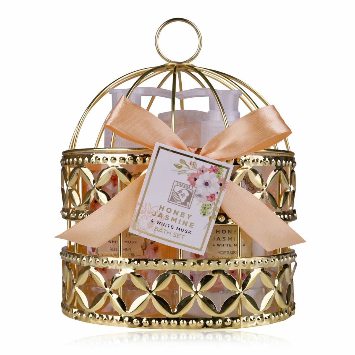 Bild 1 von Badeset HONEY JASMINE in Drahtkorb