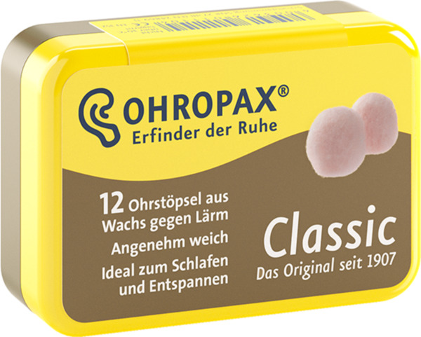 Bild 1 von Ohropax Ohrstöpsel Classic