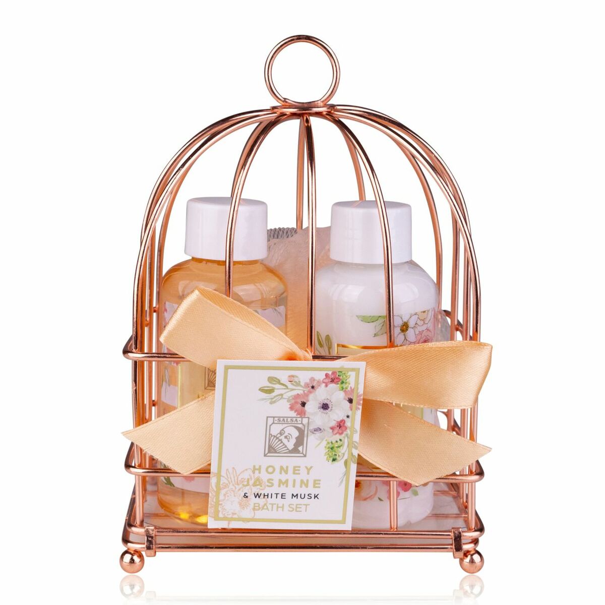 Bild 1 von Badeset HONEY JASMINE in Drahtkorb