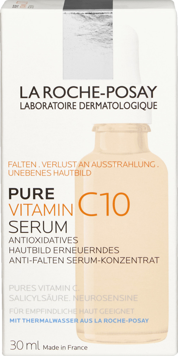 Bild 1 von LA ROCHE-POSAY Pure Vitamin C10 Hautbilderneuerndes Anti-Falten Serum