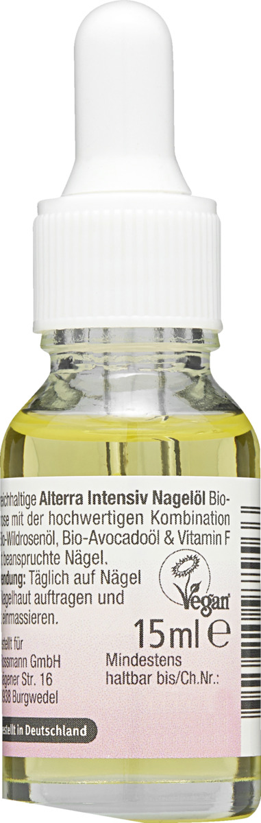 Bild 2 von Alterra NATURKOSMETIK Intensiv Nagelöl Bio-Wildrose
