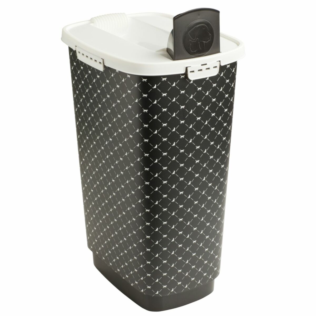 Bild 1 von Rotho MyPet Cody Tierfutterbehälter 50l mit Deckel, schwarz