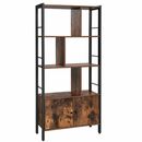 Bild 1 von VASAGLE Bücherschrank mit 4 offenen Regalebenen, vintagebraun-schwarz