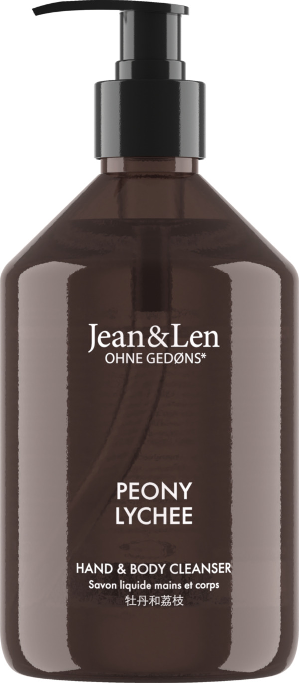 Bild 1 von Jean&Len Hand & Body Cleanser Peony Lychee