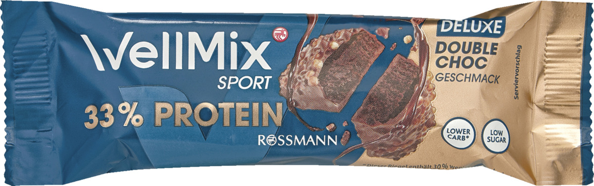 Bild 1 von WellMix Sport Riegel Deluxe Double Choc 2.20 EUR/100 g