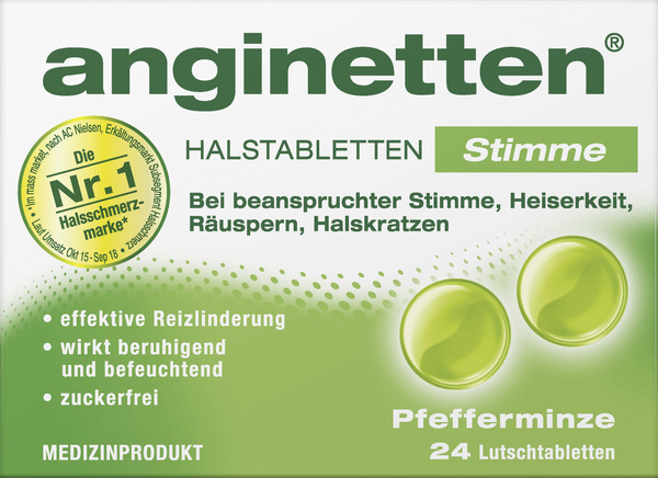 Bild 1 von Klosterfrau anginetten Stimme Halstabletten