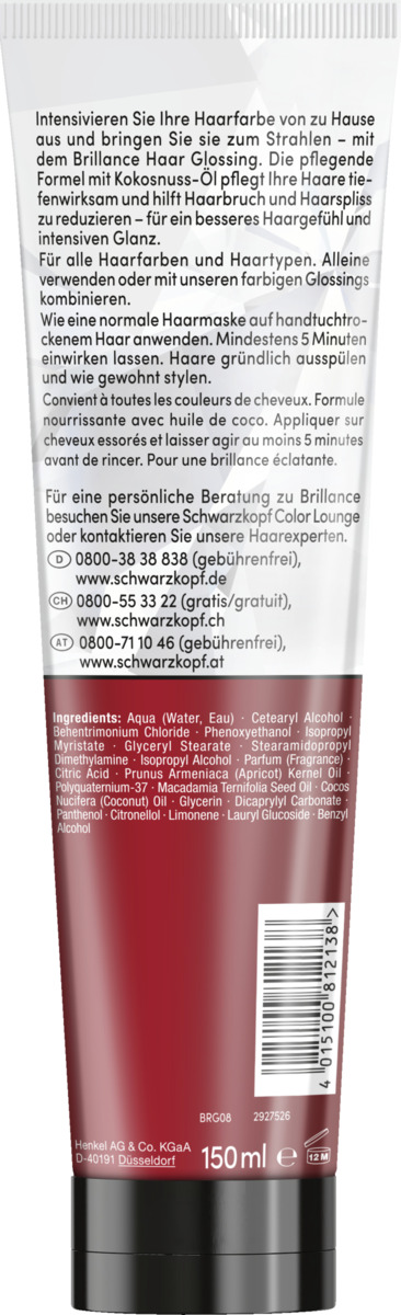 Bild 2 von Schwarzkopf Brillance Haar Glossing Neutral