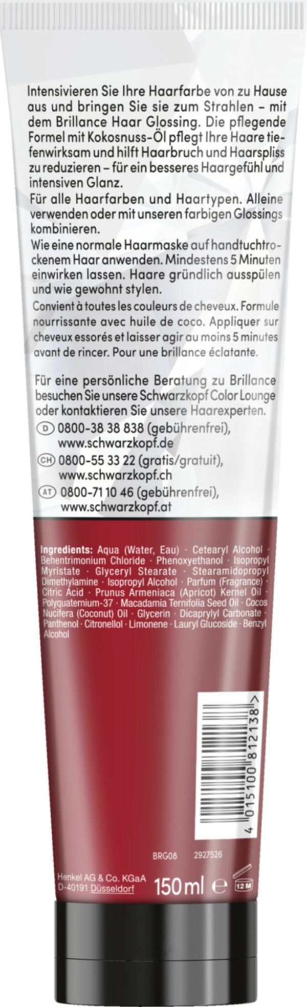 Bild 2 von Schwarzkopf Brillance Haar Glossing Neutral