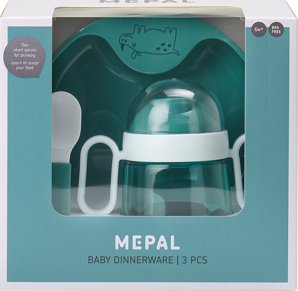Bild 2 von MEPAL Babygeschirrset mio 3-teilig deep turquoise