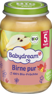 Babydream Bio Birne pur ab dem 5. Monat