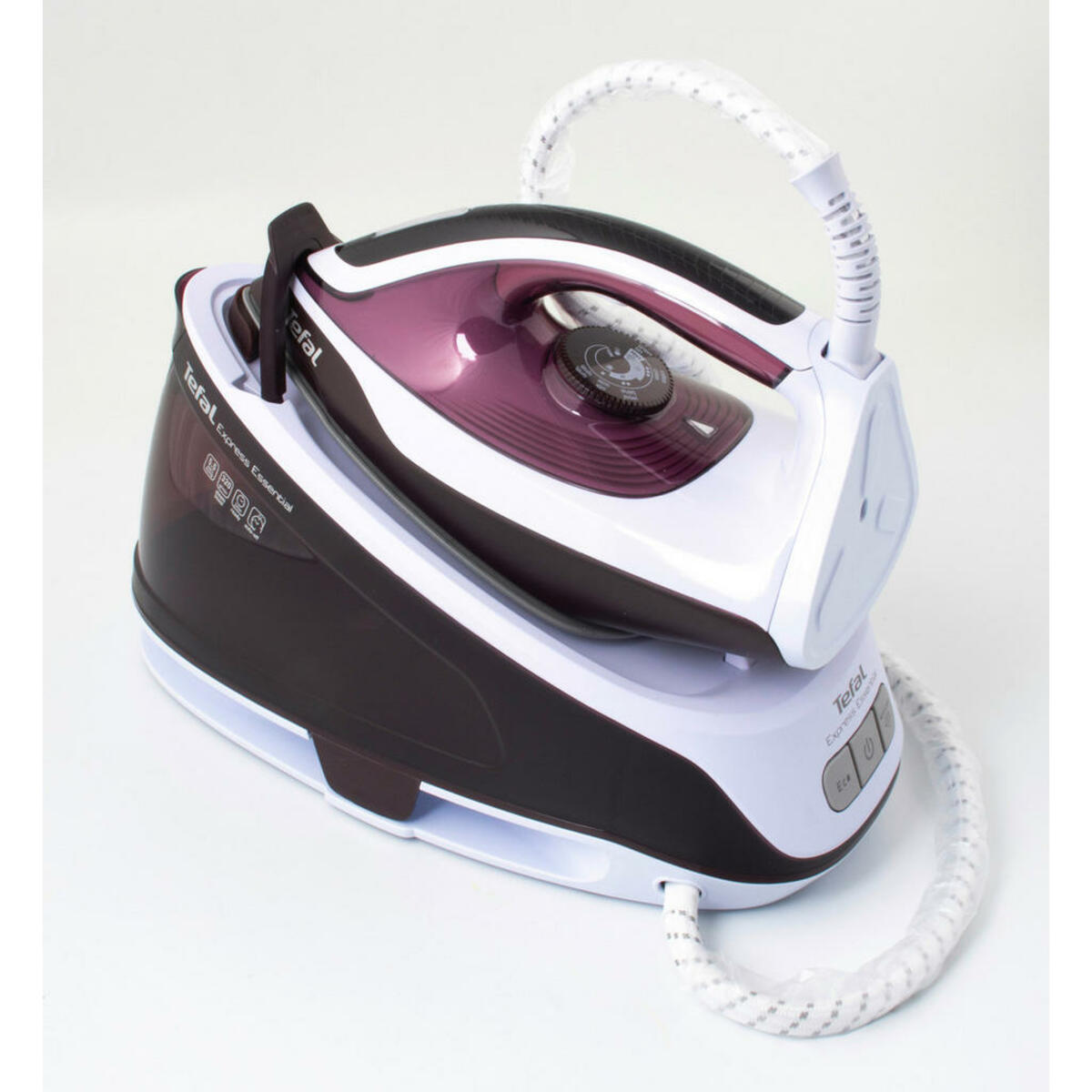 Bild 1 von Tefal Dampfbügelautomat SV6120 lila weiß Kunststoff Stahl B/H/T: ca. 18x26x37 cm