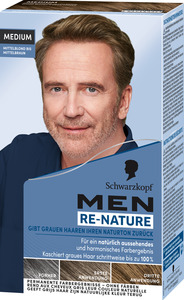 Schwarzkopf RE-NATURE MEN Haarcoloration Medium