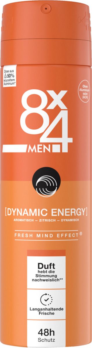 Bild 1 von 8x4 Deospray No. 20 Dynamic Energy
