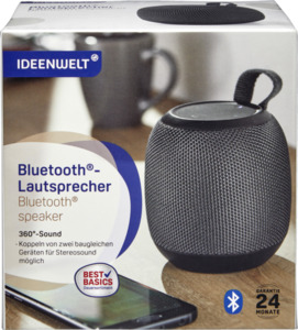 IDEENWELT Best Basics Bluetooth®- Lautsprecher