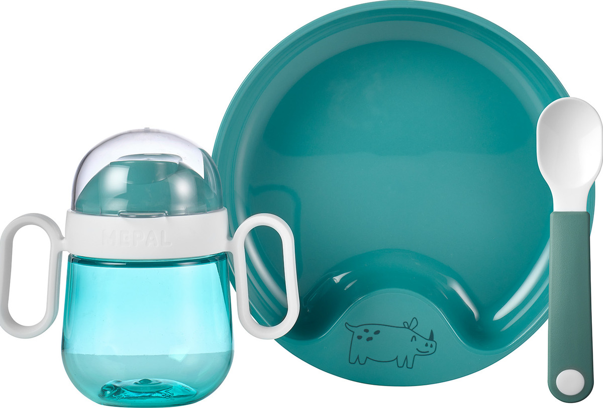 Bild 1 von MEPAL Babygeschirrset mio 3-teilig deep turquoise