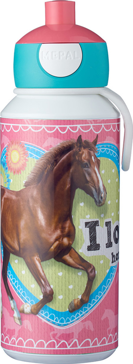 Bild 1 von MEPAL Pop-up Trinkflasche Campus My Horse, 400 ml