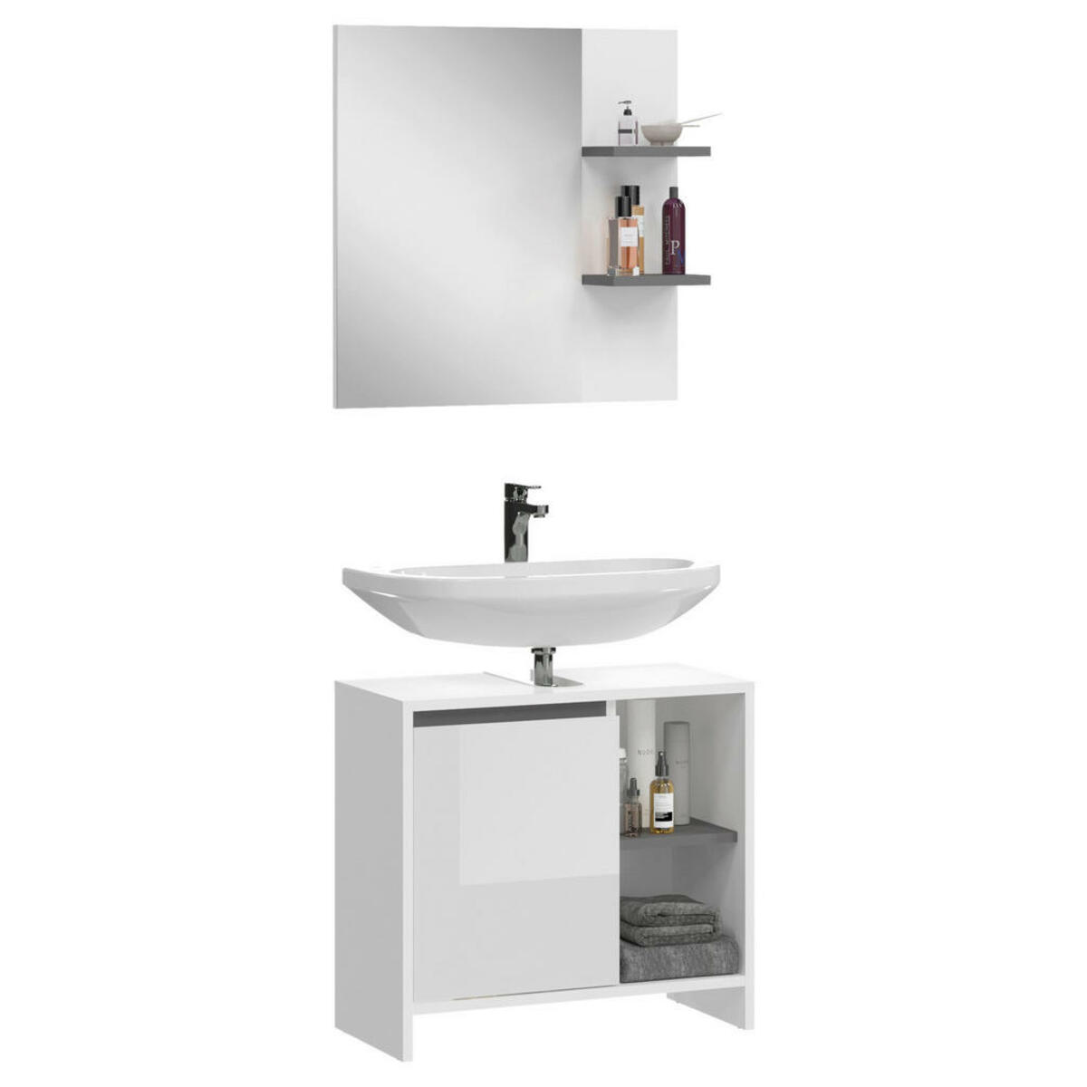 Bild 1 von Badezimmer-Set METRO B/H/T: ca. 63x180x32 cm