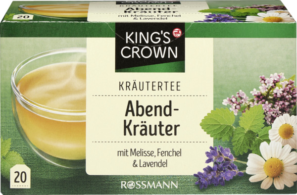 Bild 1 von KING'S CROWN Kräutertee Abendkräuter