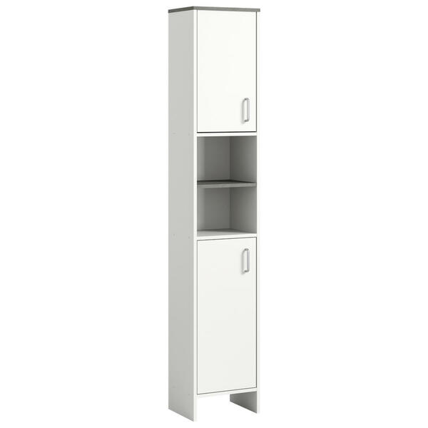 Bild 1 von Hochschrank LOS ANGELES weiß B/H/T: ca. 32x180x28 cm