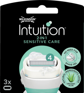 Wilkinson Sword Intuition 2in1 Sensitive Care 3er Klingen
