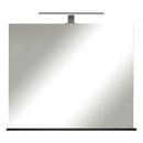 Bild 1 von Badspiegel LOOM schwarz B/H/T: ca. 79x73x16 cm