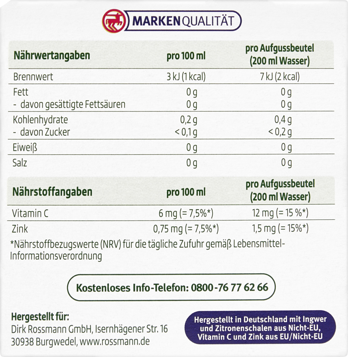 Bild 4 von altapharma Immun Tee