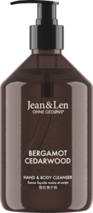 Jean&Len Hand & Body Cleanser Bergamot Cedarwood